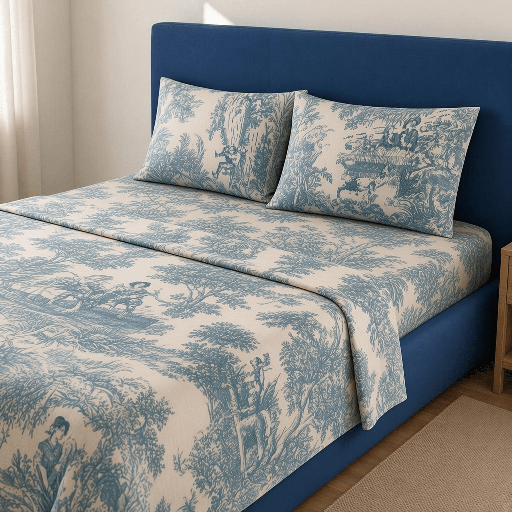 Completo letto matrimoniale - Nuvole di cotone MB